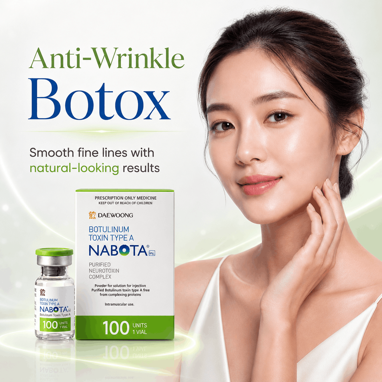 botox per area